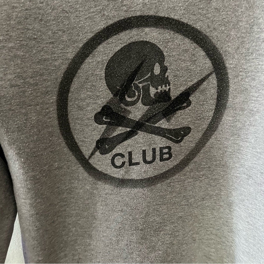 FRAGMENT x NEIGHBORHOOD sz S Gray Fleece Sweatshirt Long Sleeve Japan - Picture 3 of 12